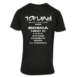 TOP LEVEL Event 2025 T-Shirt Back